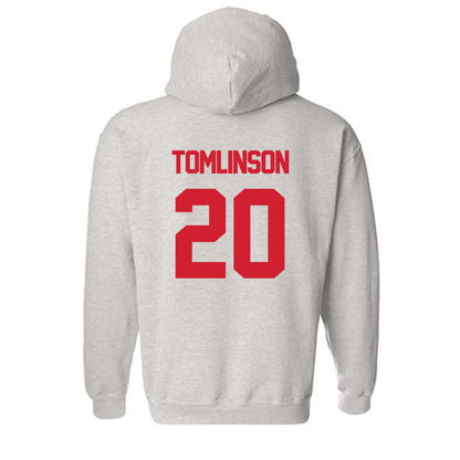 Louisiana - NCAA Football : Trae Tomlinson - Sports Shersey Hooded Sweatshirt-1