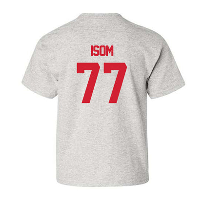Louisiana - NCAA Football : Jakoby Isom - Sports Shersey Youth T-Shirt-1