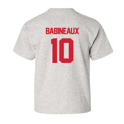 Louisiana - NCAA Football : Russell Babineaux - Sports Shersey Youth T-Shirt-1