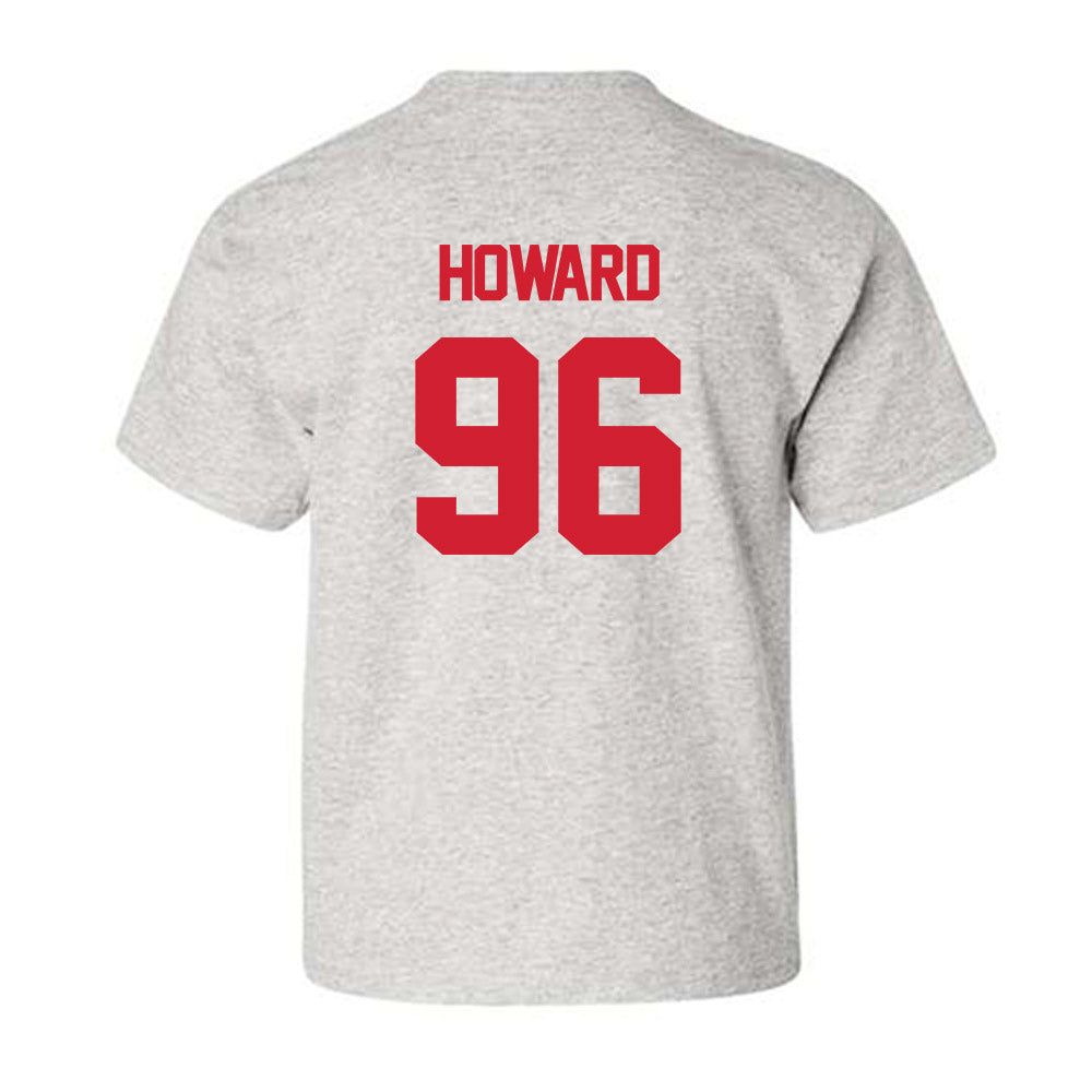 Louisiana - NCAA Football : Chase Howard - Sports Shersey Youth T-Shirt-1