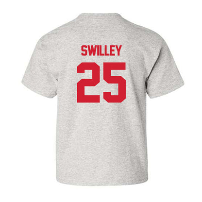 Louisiana - NCAA Football : Hutch Swilley - Sports Shersey Youth T-Shirt-1