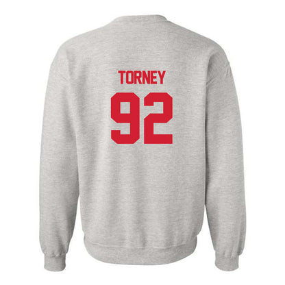 Louisiana - NCAA Football : Nathan Torney - Sports Shersey Crewneck Sweatshirt-1