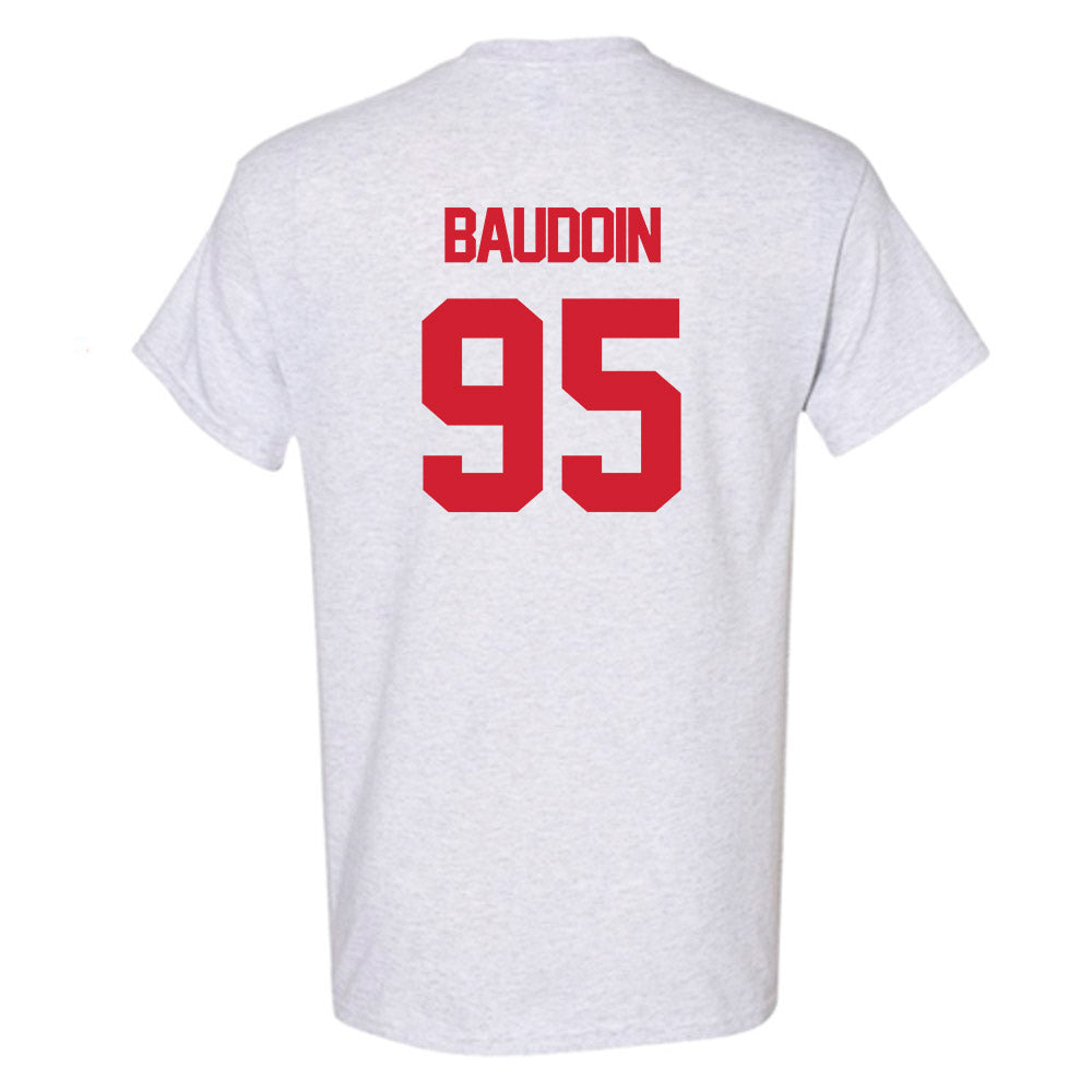 Louisiana - NCAA Football : Maxie Baudoin - Sports Shersey T-Shirt-1