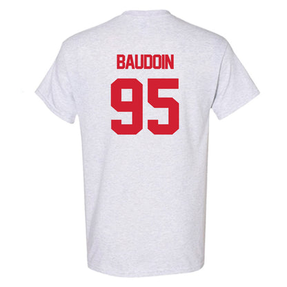 Louisiana - NCAA Football : Maxie Baudoin - Sports Shersey T-Shirt-1