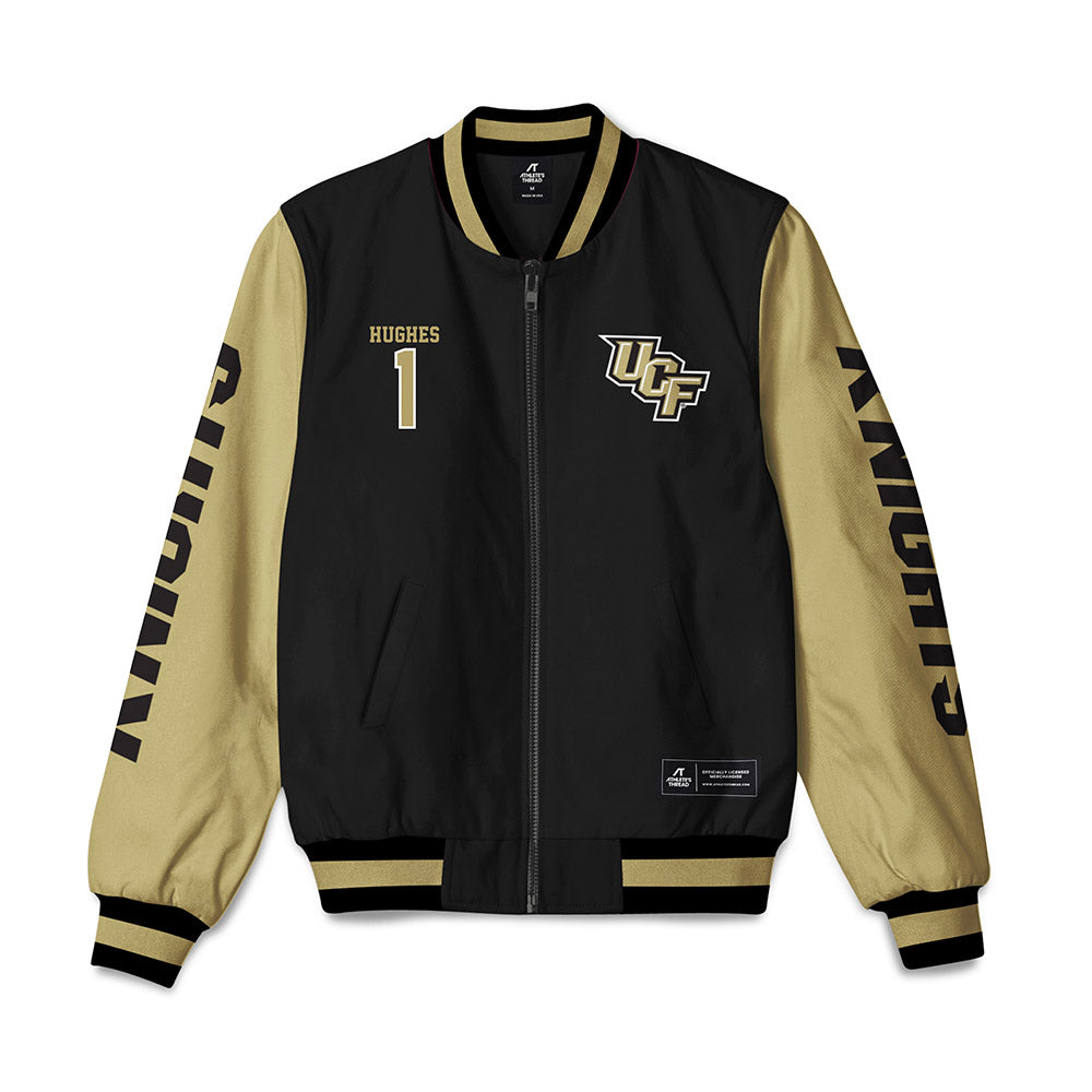 Central Florida - NCAA Men's Track & Field : Kendall Hughes - Bomber Jacket-0