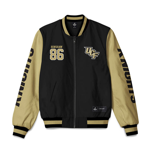 Central Florida - NCAA Football : Chase Hinshaw - Bomber Jacket-0