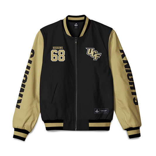 Central Florida - NCAA Football : Ethan Higgins - Bomber Jacket-0