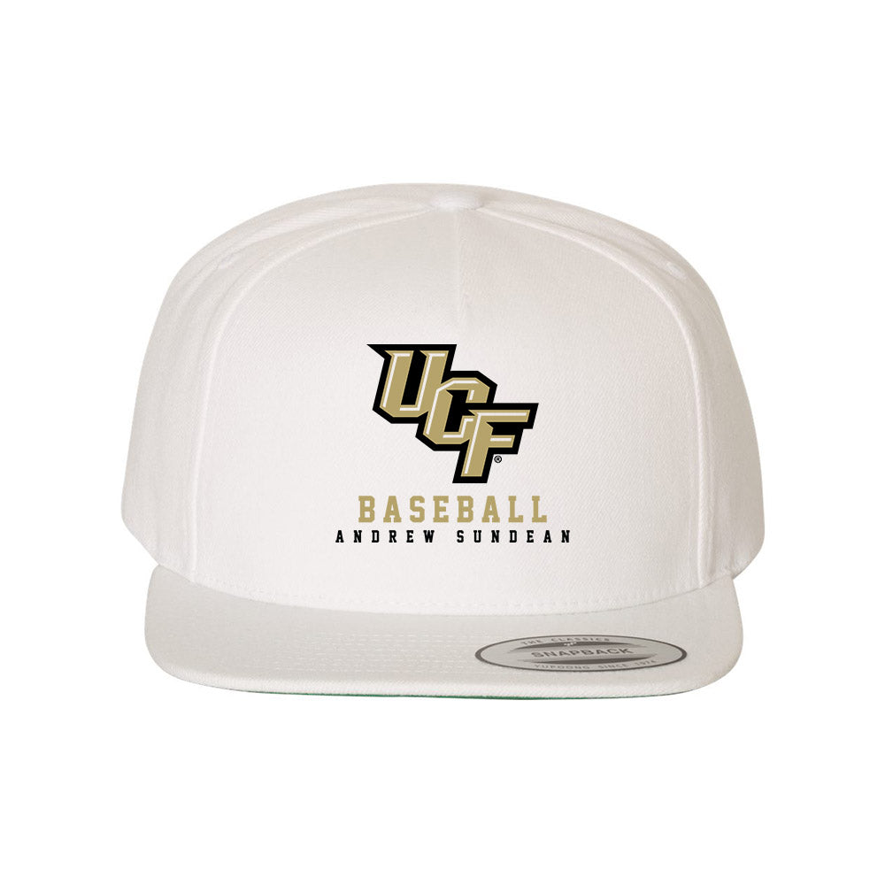 Central Florida - NCAA Baseball : Andrew Sundean - Snapback Hat-0