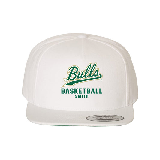 USF - NCAA Men's Basketball : Nic Smith - Snapback Hat-0