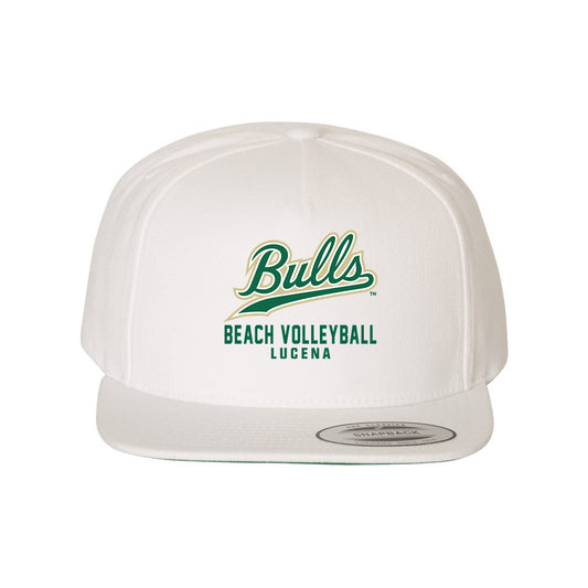 USF - NCAA Beach Volleyball : Raissa Lucena - Snapback Hat-0