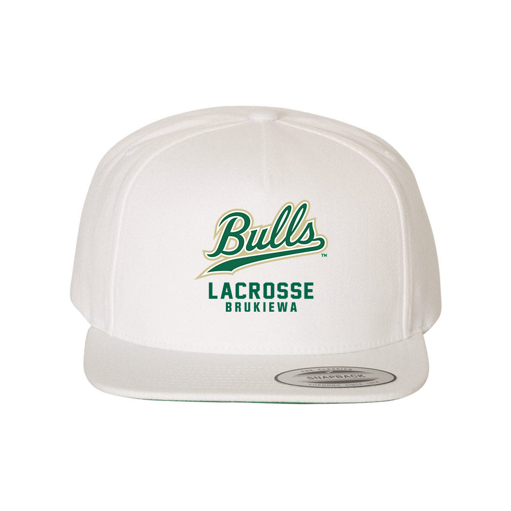 USF - NCAA Women's Lacrosse : Grace Brukiewa - Snapback Hat-0