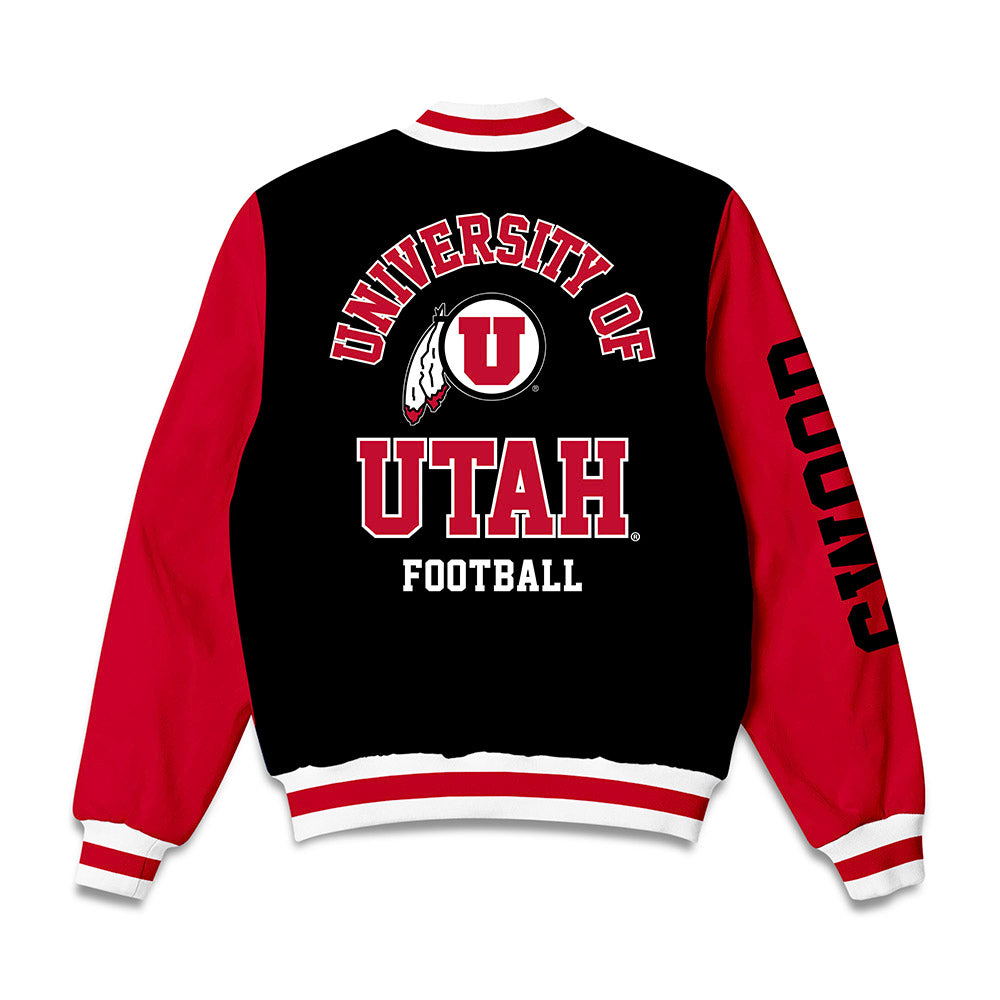 Utah - NCAA Football : Otto Tia - Bomber Jacket-1
