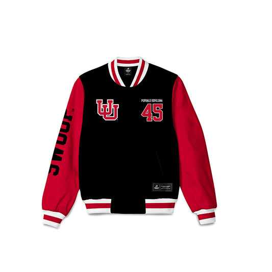 Utah - NCAA Football : Pupualii Sepulona - Bomber Jacket-0