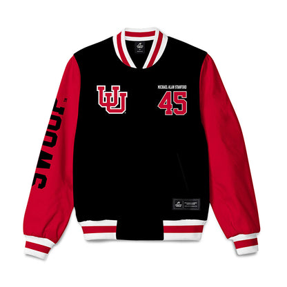 Utah - NCAA Baseball : Michael Alan Stanford - Bomber Jacket