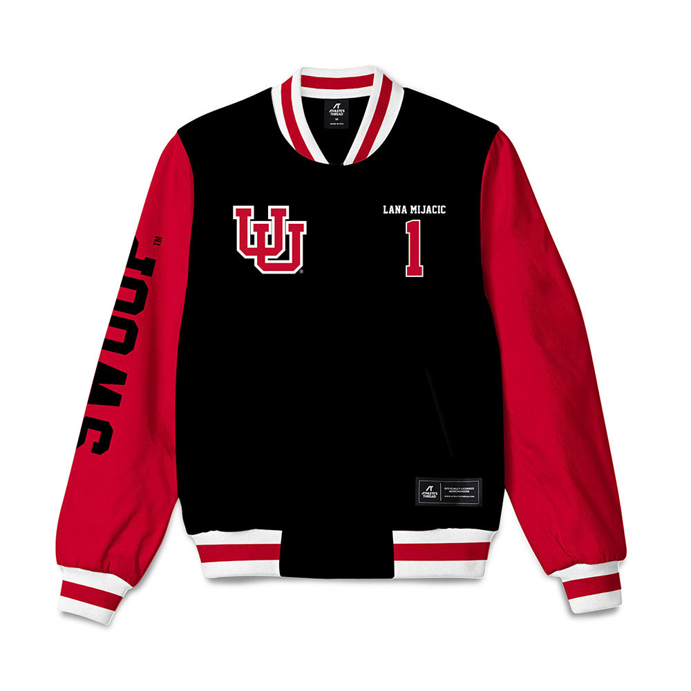 Utah - NCAA Women's Volleyball : Lana Mijacic - Bomber Jacket-0