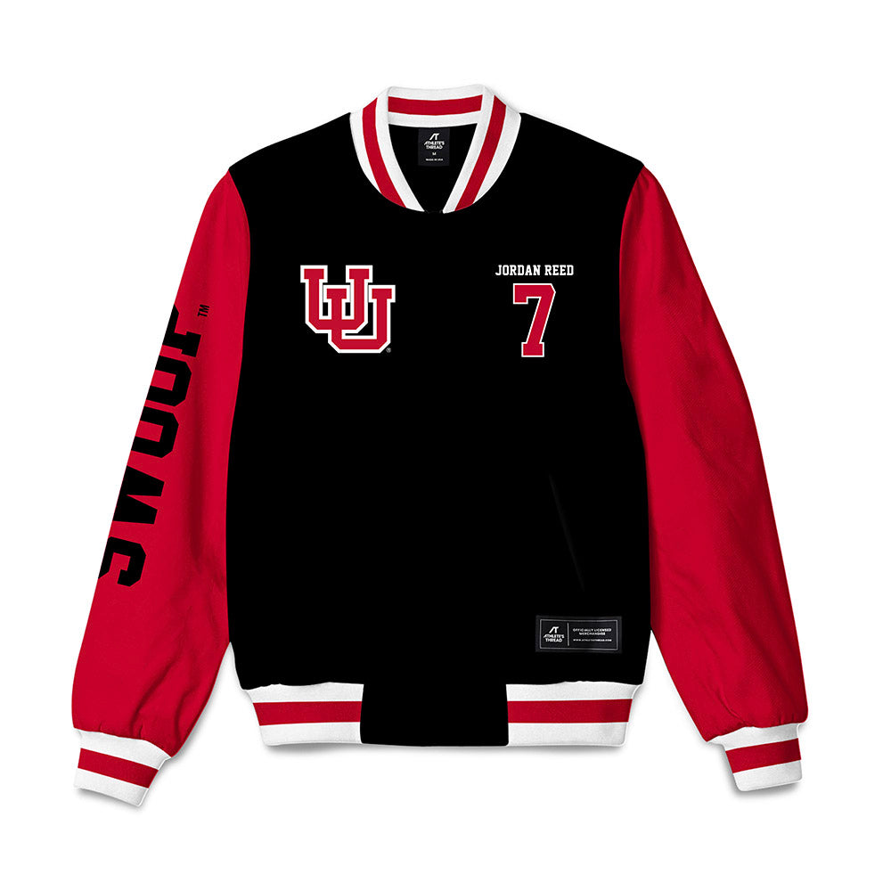Utah - NCAA Men's Lacrosse : Jordan Reed - Bomber Jacket-0