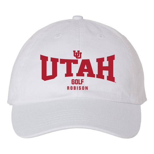 Utah - NCAA Men's Golf : Brandon Robison - Dad Hat