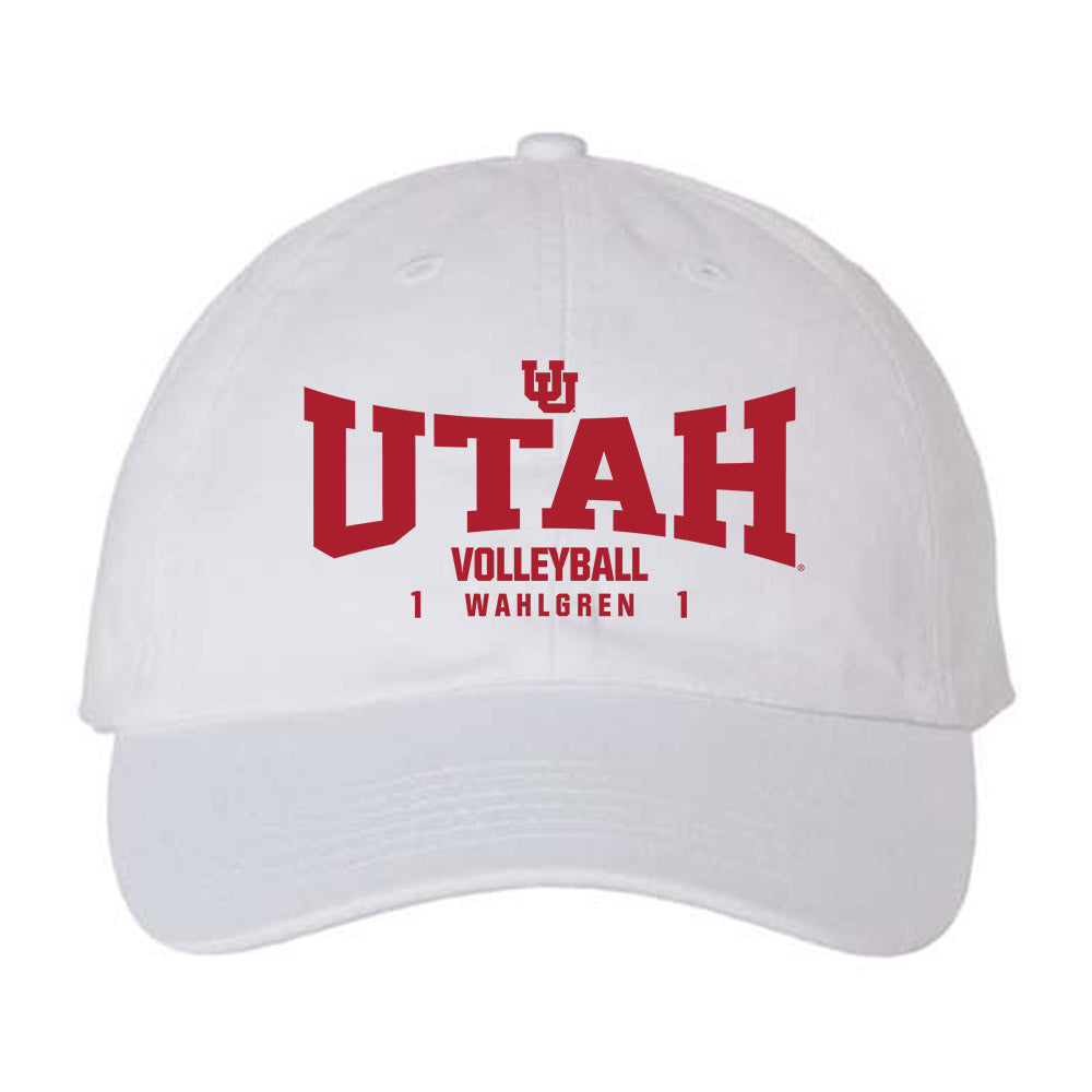 Utah - NCAA Women's Volleyball : Viktoria Wahlgren - Dad Hat