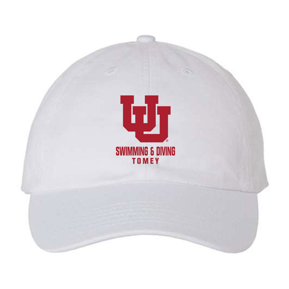 Utah - NCAA Women's Swimming & Diving : Taylor Tomey - Dad Hat-0