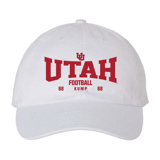 Utah - NCAA Football : Jaren Kump - Dad Hat