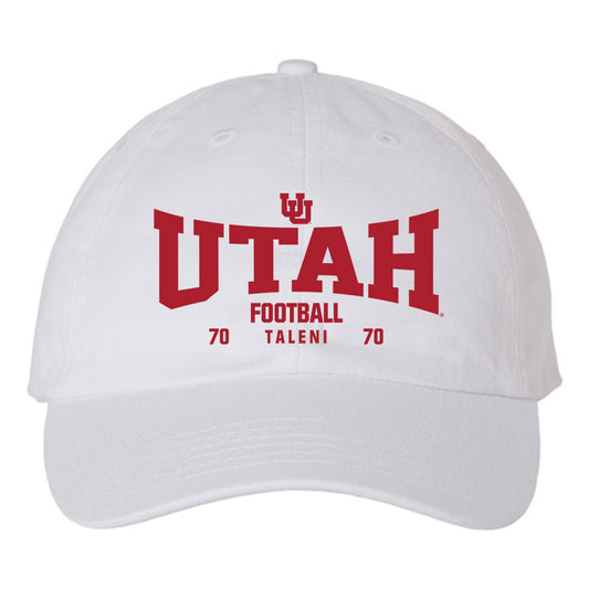 Utah - NCAA Football : Alma-Spencer Taleni - Dad Hat