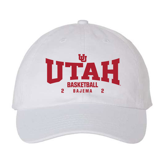 Utah - NCAA Men's Basketball : Cole Bajema - Dad Hat