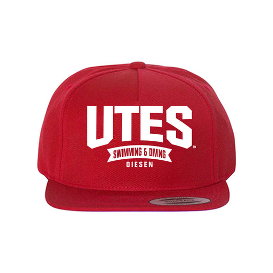 Utah - NCAA Women's Swimming & Diving : Stephanie Oiesen - Snapback Hat-0