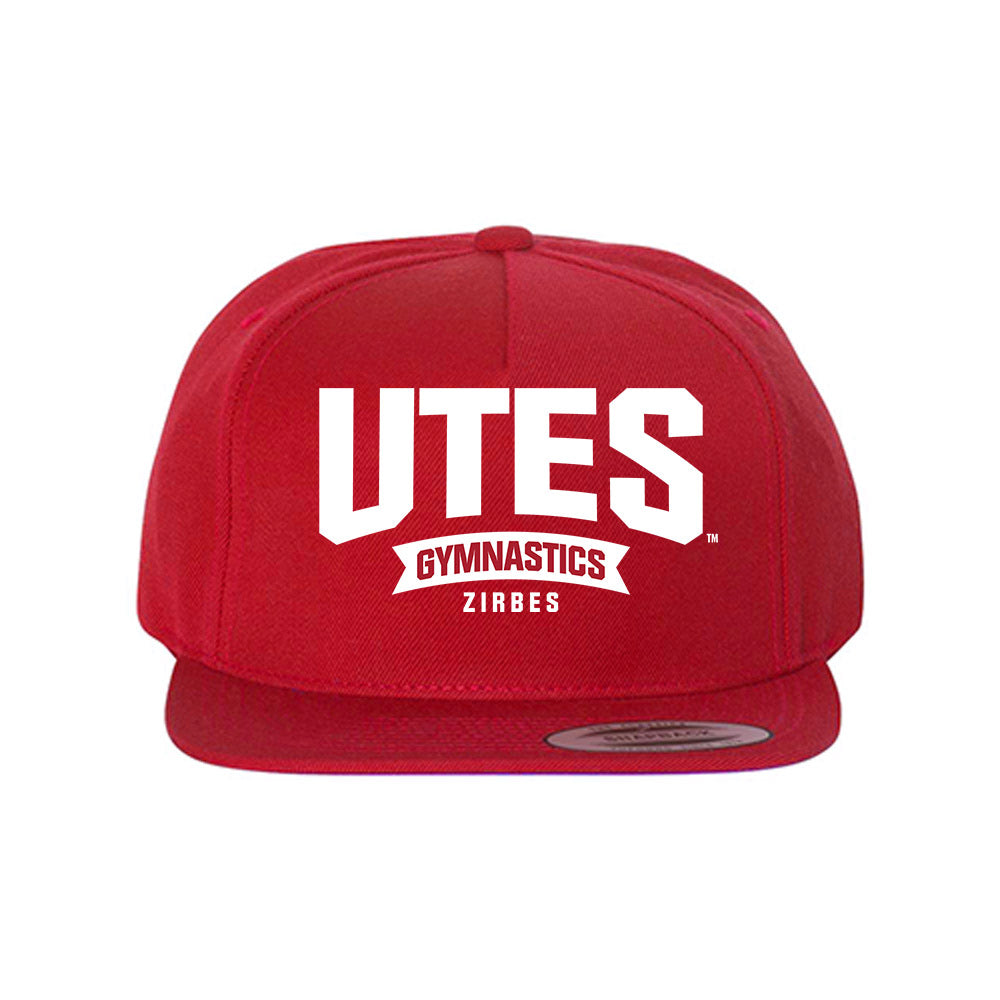 Utah - NCAA Women's Gymnastics : Ella Zirbes - Snapback Hat-0