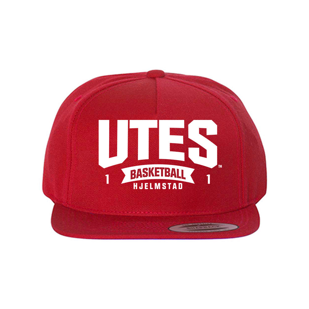 Utah - NCAA Women's Basketball : Avery Hjelmstad - Snapback Hat-0