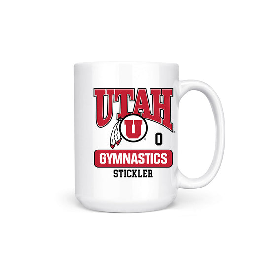 Utah - NCAA Women's Gymnastics : Poppy Stickler - Coffee Mug-0