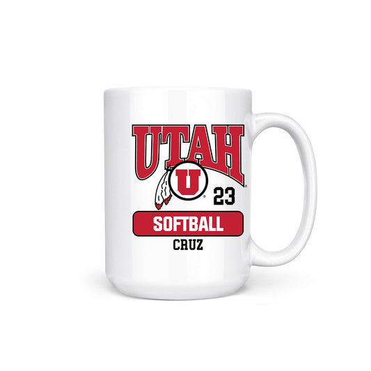 Utah - NCAA Softball : Izzy Cruz - Coffee Mug-0