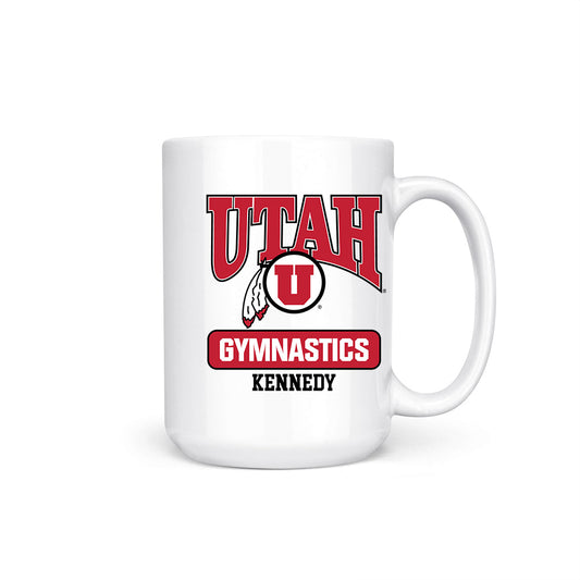 Utah - NCAA Women's Gymnastics : Olivia Kennedy - Coffee Mug-0