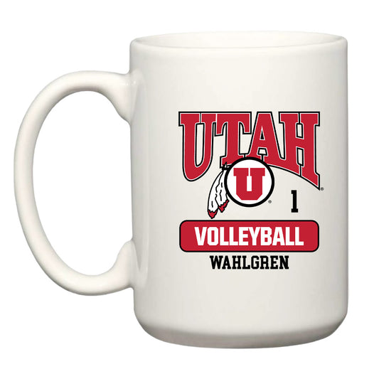 Utah - NCAA Women's Volleyball : Viktoria Wahlgren - Coffee Mug