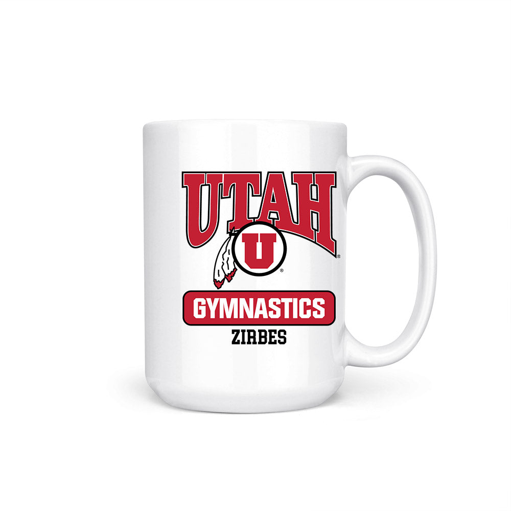 Utah - NCAA Women's Gymnastics : Ella Zirbes - Coffee Mug-0