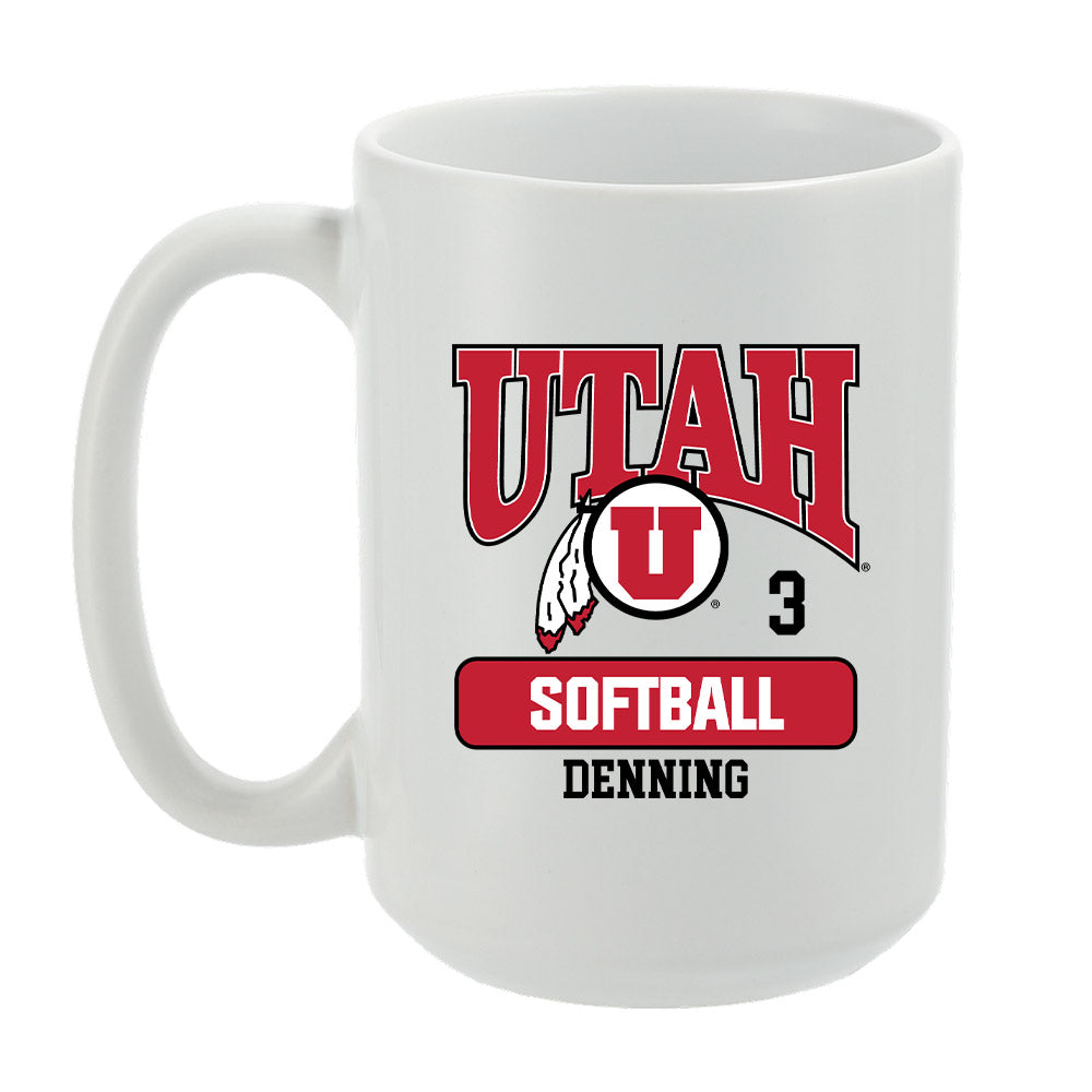 Utah - NCAA Softball : Haley Denning - Coffee Mug