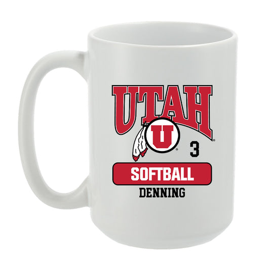 Utah - NCAA Softball : Haley Denning - Coffee Mug