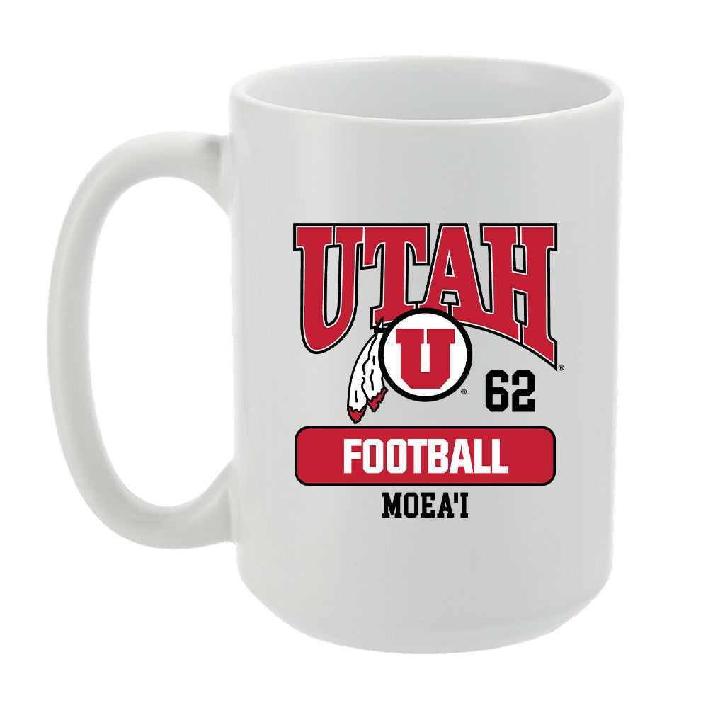 Utah - NCAA Football : Solatoa Moea'i - Coffee Mug