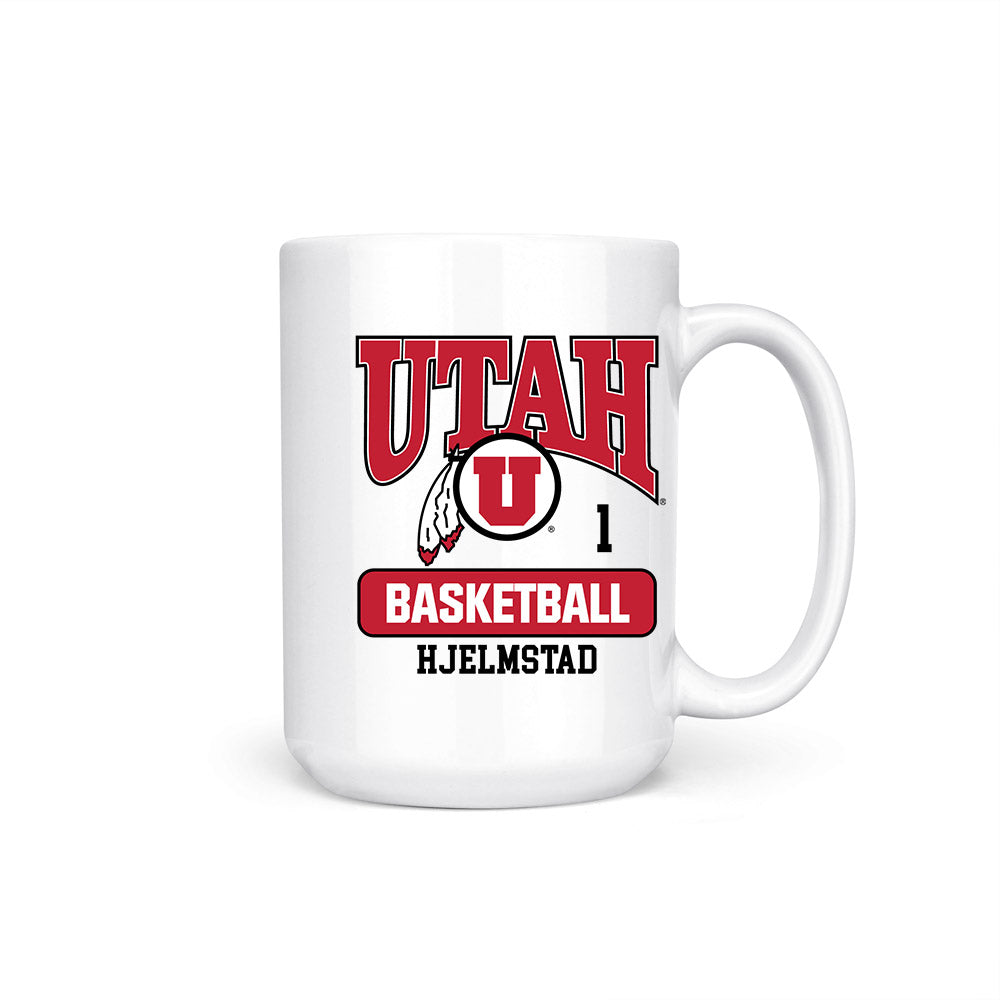 Utah - NCAA Women's Basketball : Avery Hjelmstad - Coffee Mug-0