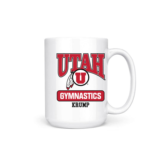 Utah - NCAA Women's Gymnastics : Sarah Krump - Coffee Mug-0