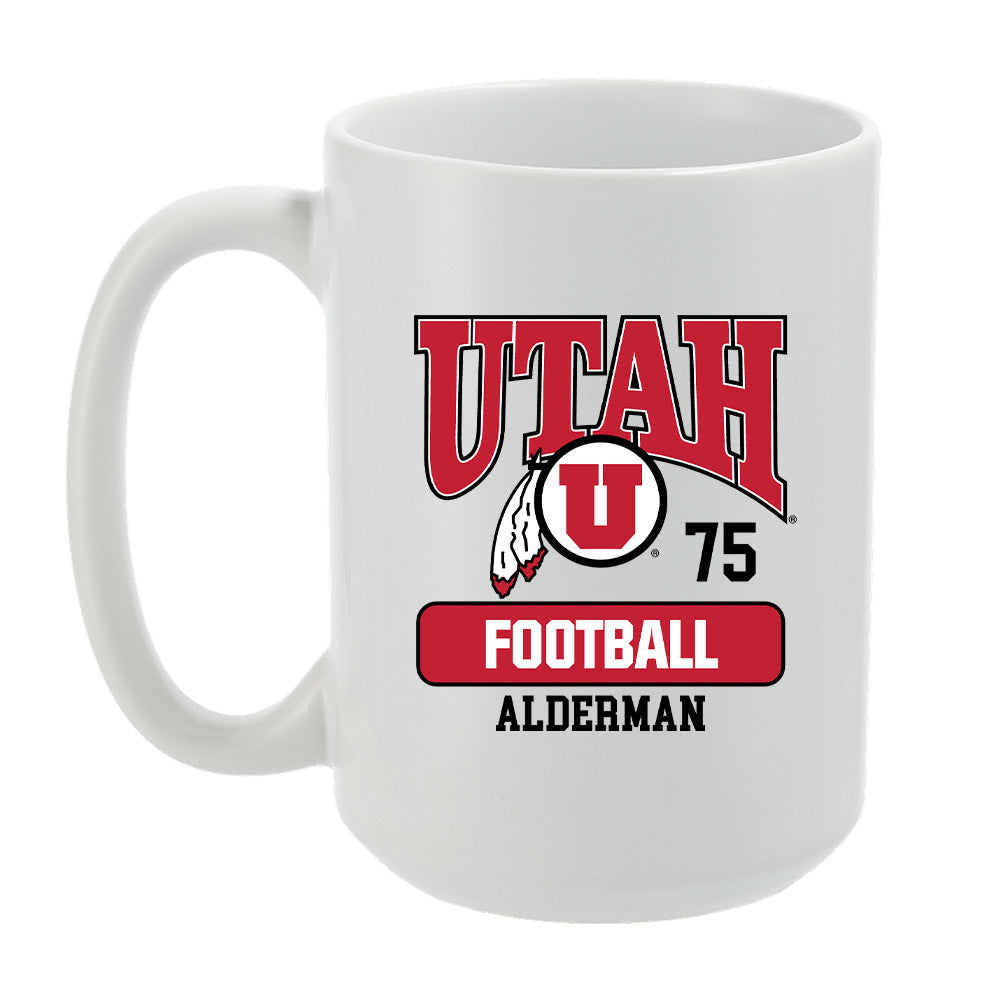 Utah - NCAA Football : Roger Alderman - Coffee Mug