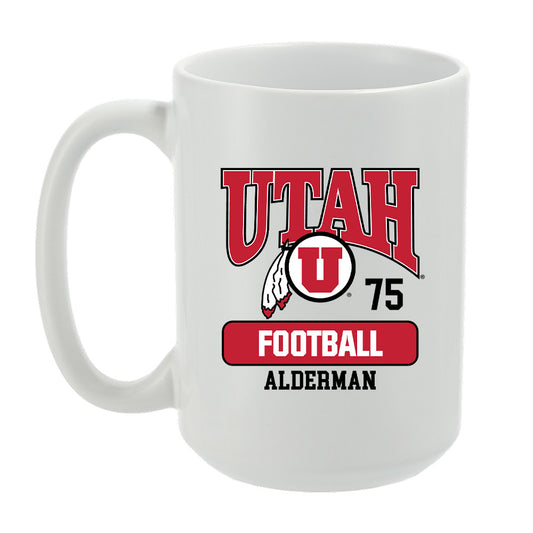 Utah - NCAA Football : Roger Alderman - Coffee Mug
