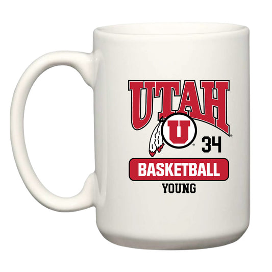 Utah - NCAA Women's Basketball : Dasia Young - Coffee Mug