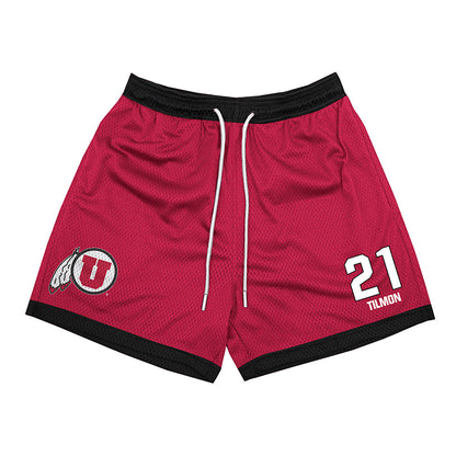 Utah - NCAA Football : Nathan Tilmon - Shorts-0