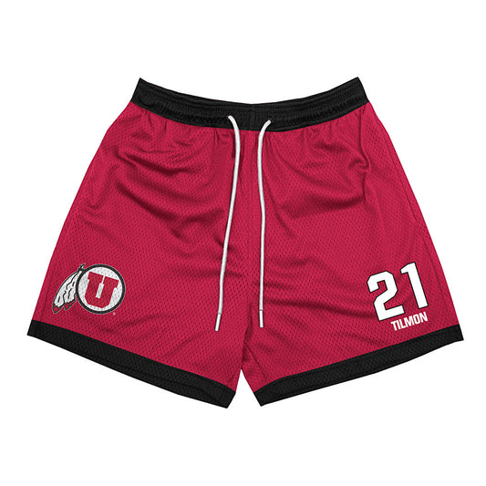 Utah - NCAA Football : Nathan Tilmon - Shorts-0