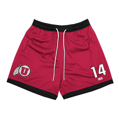 Utah - NCAA Women's Soccer : Julia Oka - Shorts-0