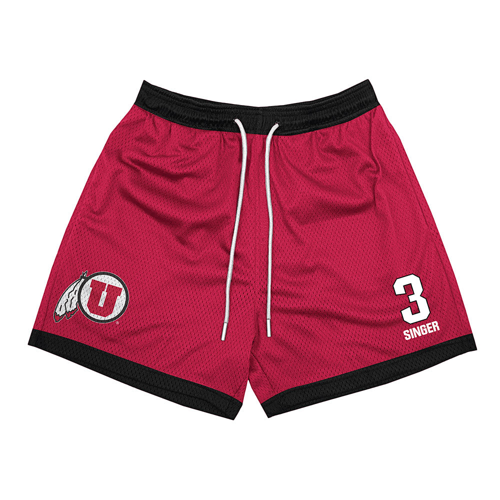 Utah - NCAA Football : Dorian Singer - Shorts