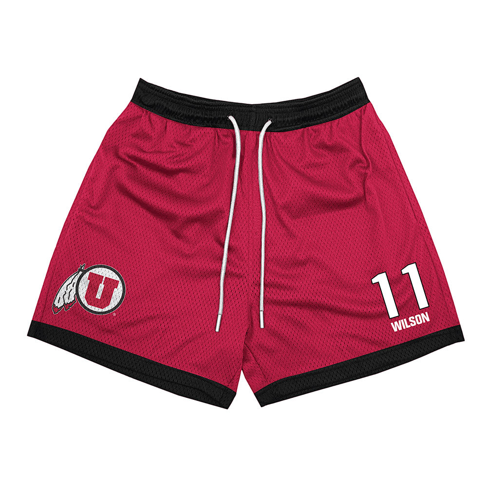 Utah - NCAA Football : Isaac Wilson - Shorts-0