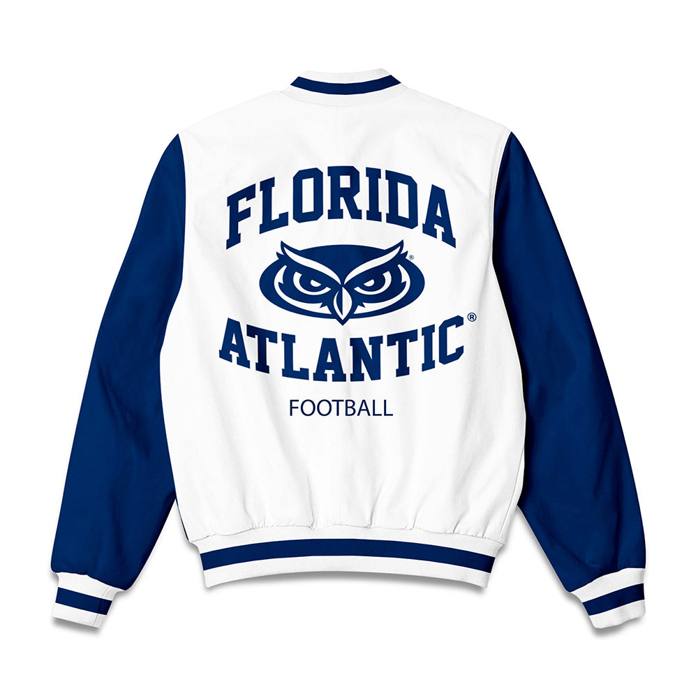 FAU - NCAA Football : Naejaun Barber - Bomber Jacket-1