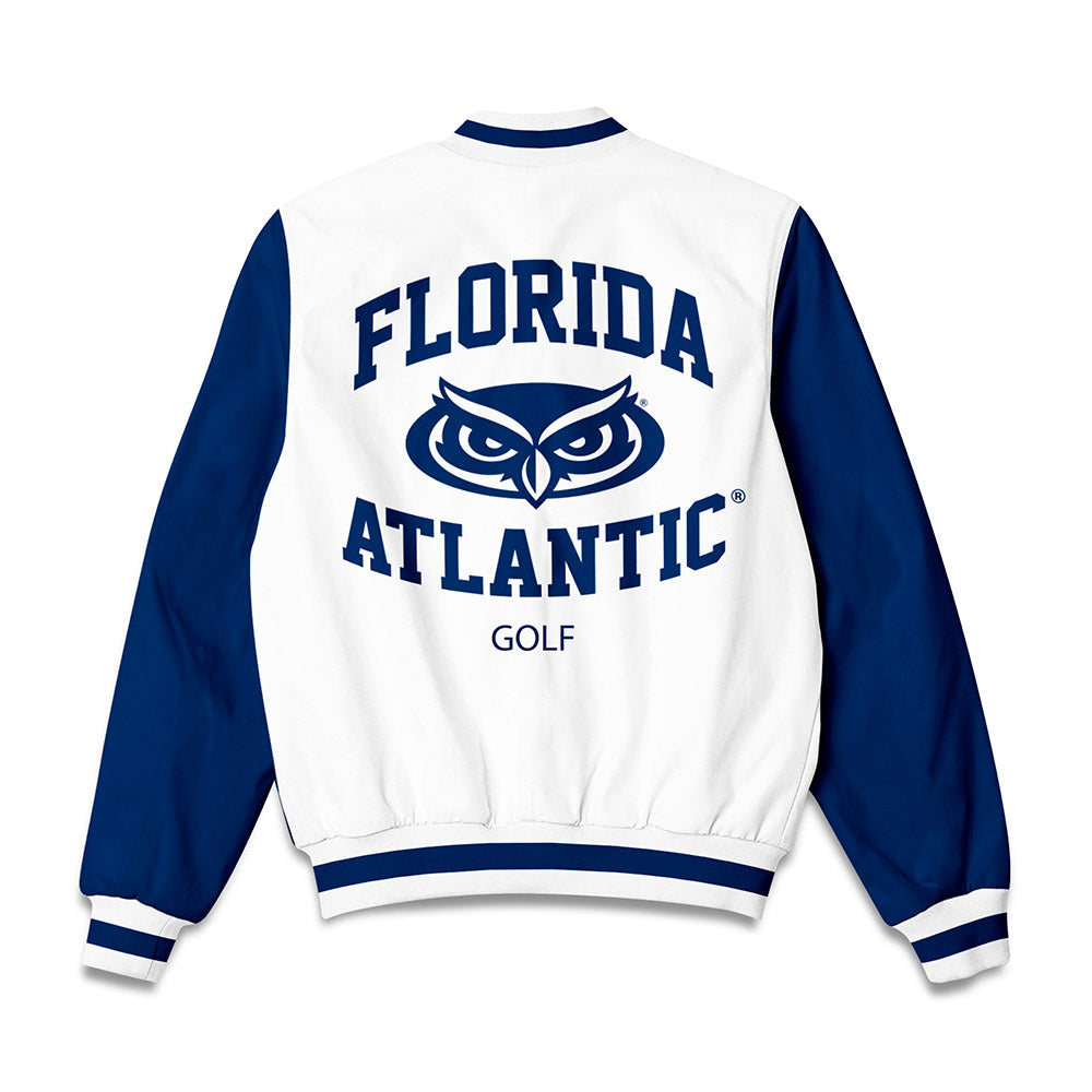 FAU - NCAA Men's Golf : Christian Veilleux - Bomber Jacket-1