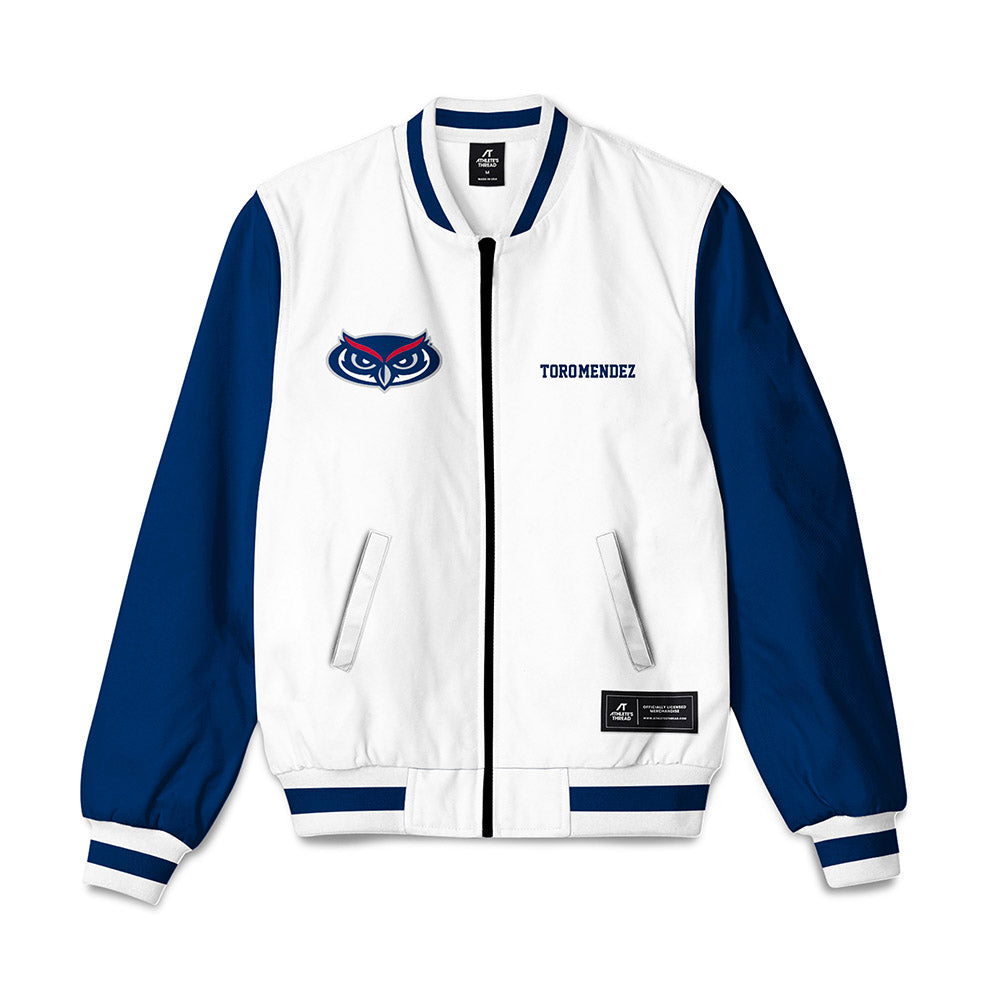 FAU - NCAA Men's Cross Country : Enrique Toro-Mendez - Bomber Jacket-0